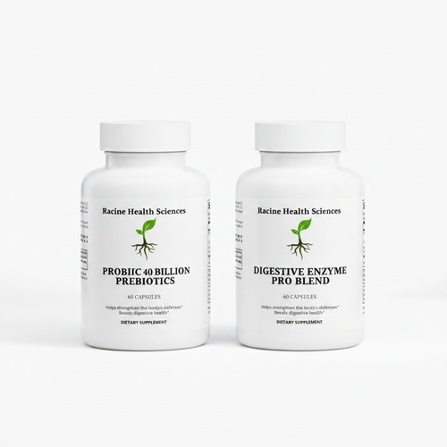Daily Digestive Health Bundle — both bottles side by side